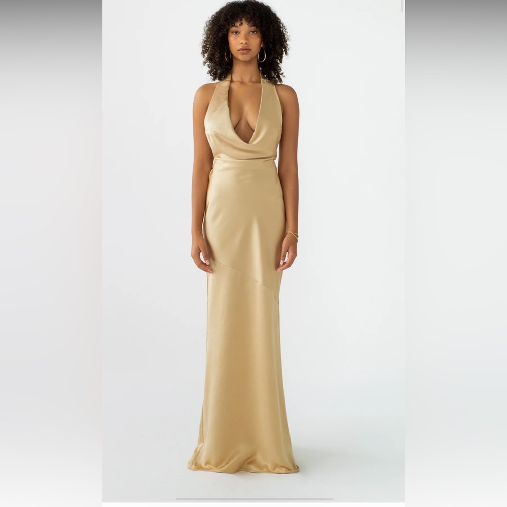 ARCINA ORI Daniella Gold dress S
